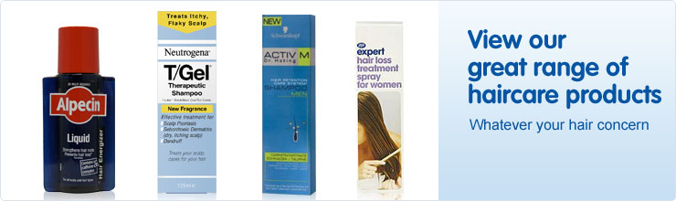 View our great range of haircare products